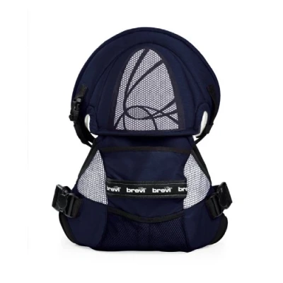 Abbildung von Brevi Babytrage Bauchtrage Hüfttrage Pod Blau
