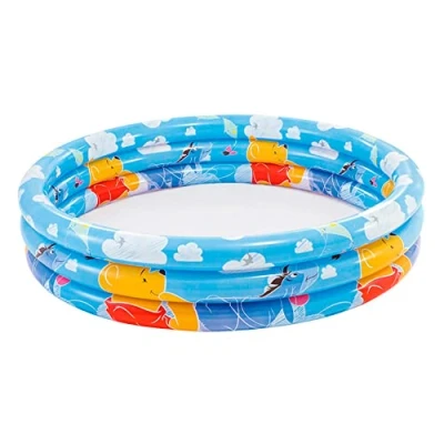 Abbildung von Intex Schwimmbecken Kinderbad Winnie Pooh 3 Ring Pool Planschbecken 147x33 cm Bedespa (Packung)