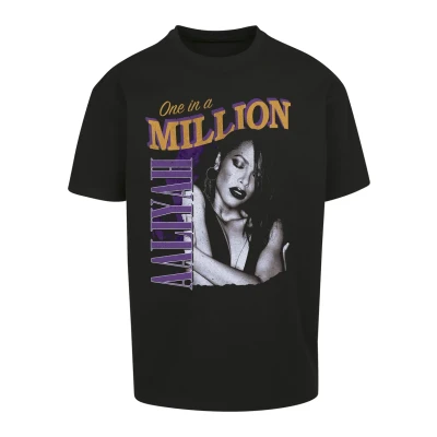 Abbildung von Aaliyah One In A Million Oversize Tee Black S
