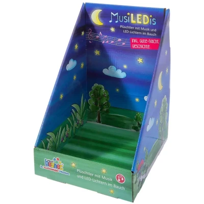 Abbildung von Heunec® Kuscheltier Musiledi, Schildkröte grün, mit Nachtlichtfunktion und Schlaflied