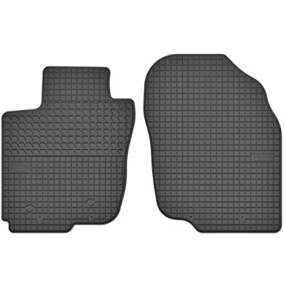 Abbildung von Gummimatten Vorne Gummi Fußmatten Satz für Toyota RAV4 III (2006 2012) 2 teilig Passgenau