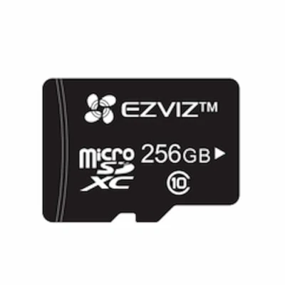 Abbildung von EZVIZ 256 GB Micro SD Karte, microSDHC Speicherkarte, Lesegeschwindigkeit bis zu 90 MB/s, Klasse 10, U3, UHS I