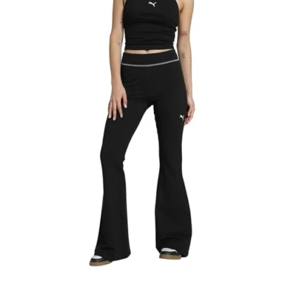 Abbildung von Puma DARE TO Flared Jogginghose, Damen, Größe: XS, Black