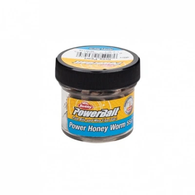 Abbildung von Berkley Power Honey Worms Grau Perlmutt (2,5cm) (55 Stück) Köderimitat