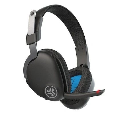 Abbildung von JLab JBuds Work Buetooth Wireless Over Ear Headset 60h Stunden Spielzeit, Dual Konnektivität, Bluetooth Multipoint Technologie