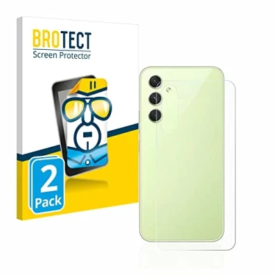 Abbildung von BROTECT (2 Stück Schutzfolie für Samsung Galaxy A54 5G (Rückseite) Displayschutz Folie Ultra Klar