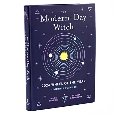 Abbildung von Modern day Witch Wheel of the Year 17 month 2024 Planner