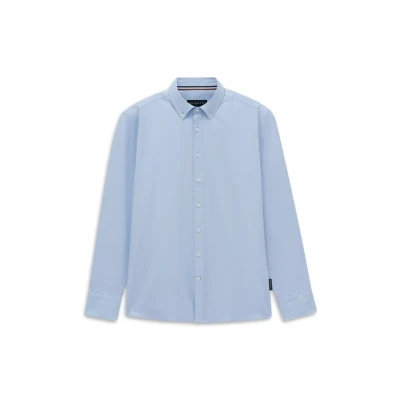 Abbildung von bugatti Modern FIT Hemd, Herren, Größe: Small, Hellblau