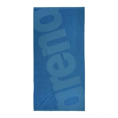 Abbildung von Strandtuch Baumwollfrottee 180cm x 90cm Herren Damen Beach Towel Logo II
