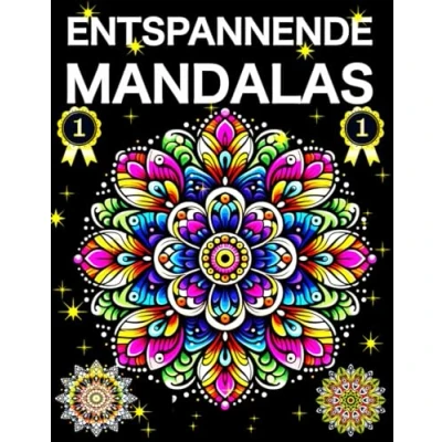 Abbildung von Entspannende Mandalas: Malbuch für Erwachsene zur Stressbewältigung und Entspannung ( Mandalas Achtsamkeit )