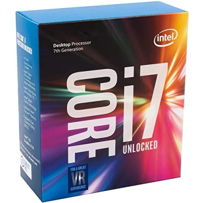 Abbildung von Intel Core i7 7700K Desktop Prozessor 4 Kerne bis zu 4,5 GHz entsperrt LGA 1151 100/200 Serie 91W (Renewed)