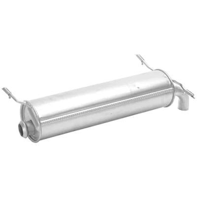 Abbildung von HELLA 8LD 366 027 111 Endschalldämpfer hinten mit Anbauteilen CITROËN: ZX Schrägheck