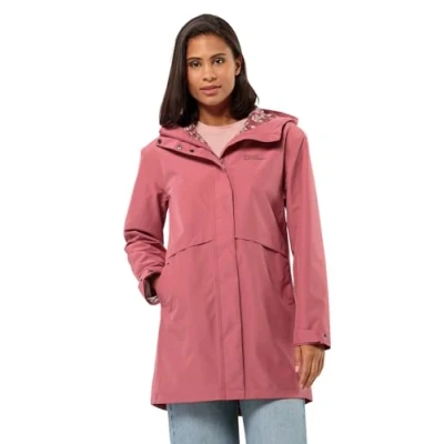 Abbildung von Jack Wolfskin Damen Cape West Coat W Mantel, Soft pink, 36