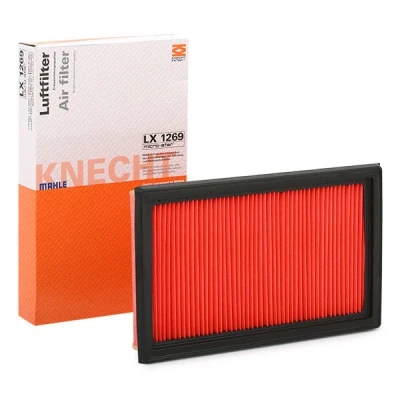 Abbildung von MAHLE ORIGINAL LX 1269 Luftfilter 34,0 168 276,0, 276,0 Filtereinsatz MINI: Schrägheck, Cabrio