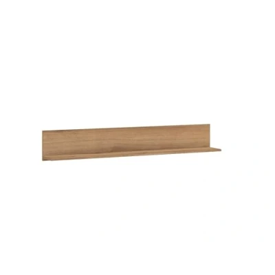 Abbildung von möbelando Wandboard &gt;DELAMAR&lt; in Coast Evoke Eiche DEKOR 135x22x22cm (BxHxT)