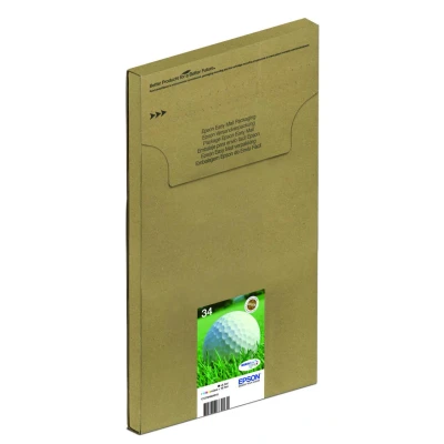 Abbildung von Epson Original 34 Tinte Golfball (WF 3720DWF, WF 3725DWF), Multipack 4 farbig