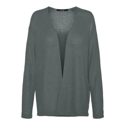 Abbildung von Vero Moda Vmeddie LS OPEN GA NOOS Strickjacke, Damen, Größe: Small, Balsam green