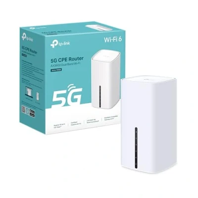 Abbildung von TP Link Archer NX600 5G LTE WLAN Router, Router SIM Karte, AX3600 Dualband Wi Fi 6, 1 x 2,5G Port + 2 1G Ports, Web und APP Verwaltung, Plug and Play