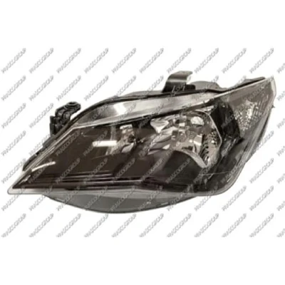 Abbildung von PRASCO ST0364944 Scheinwerfer links H7/H7 schwarz ohne Stellmotor für LWR SEAT: Ibiza 4 Sportcoupe, Schrägheck