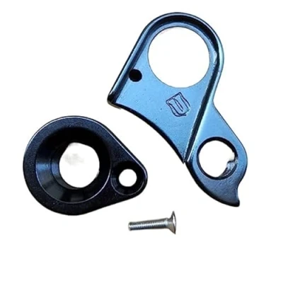 Abbildung von Pexorin 1 Stück Fahrrad, for Mech Dropout 10240, Cube Stereo Sram, Elite, Cross Race Reaktionsrahmen Getriebe Schaltwerk Aufhänger Haken Fahrrad Schaltauge(Black WGH635P1)