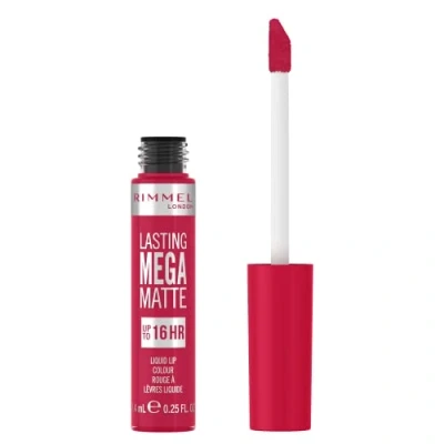 Abbildung von Rimmel London, Lasting Mega Matte, fester Lippenstift, 910, Fuchsia Flush, 7,4 ml