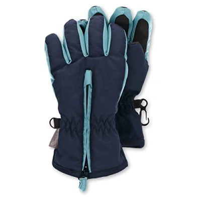 Abbildung von Sterntaler Gloves Velcro Fingerhandschuh für Kinder, Größe: 134/140, Marine
