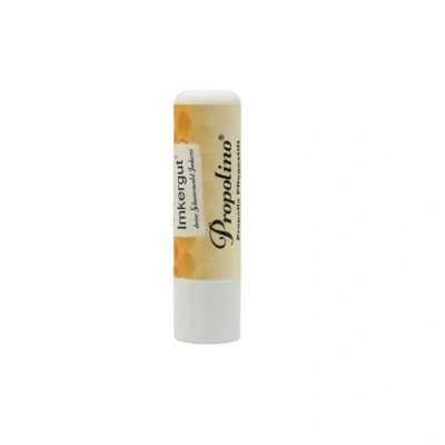 Abbildung von Propolis Lippenbalsam, Propolino®, von Imkergut, pflegt und schützt die Lippen, Lippenpflegestift 4,8g