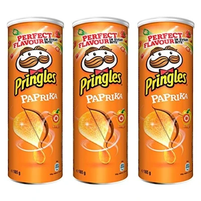 Abbildung von Pringles Paprika Crisps 165 gr. [Pack 3]