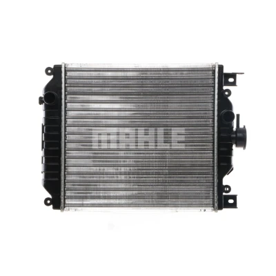 Abbildung von MAHLE ORIGINAL CR 655 000S Kühler, Motorkühlung 350 335 32 mit Zubehör Schraube, Verschlussdeckel Kühlrippen mechanisch gefügt
