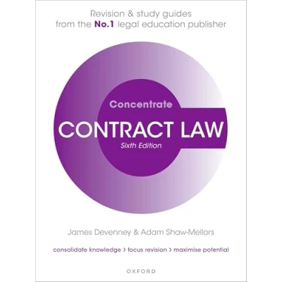Abbildung von Contract Law Concentrate: Revision and Study Guide