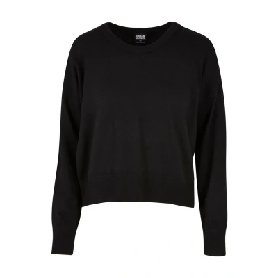 Abbildung von Urban Classics Oversized Strickpullover, Damen, Größe: XXL, Black