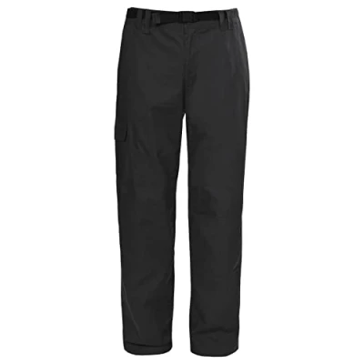 Abbildung von Trespass Clifton, Black, L, Schnelltrocknende Hose mit UV Schutz für Herren, Large, Schwarz