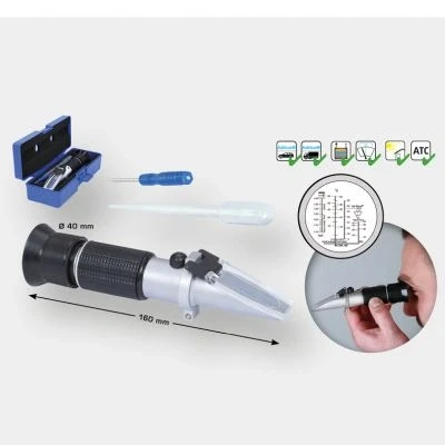 Abbildung von Frostschutz / Batteriesäureprüfgerät (Refraktometer) KS TOOLS BT536010