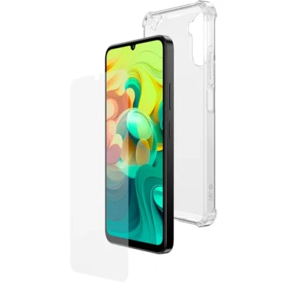 Abbildung von SPC Discovery 2 ME Protection Pack Transparente Silikonhülle + gehärtetes Glas (6,75“) mit verstärkten Ecken, extrastark und leicht