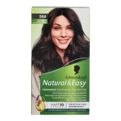 Abbildung von Schwarzkopf Natural &amp; Easy Permanent Nourishing Coloration 566 Ma