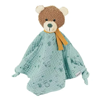 Abbildung von Sterntaler Schmusetuch Kuscheltuch Musselin M BEN Kuscheltier für Kinder, Größe: One Size, Mehrfarbig