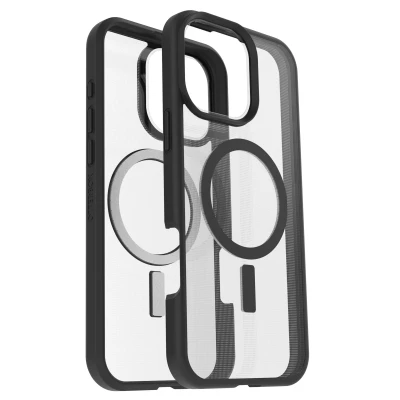 Abbildung von Apple iPhone 16 Pro Hülle MagSafe Recycelter Kunststoff OtterBox Hard Case/Backcover Handyhülle Transparent Shockproof/Stoßfest