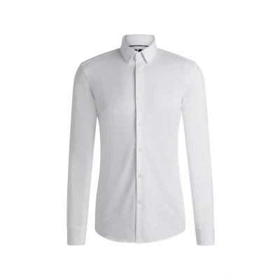 Abbildung von BOSS Slim Fit Langarm Businesshemd, Herren, Größe: 38, White