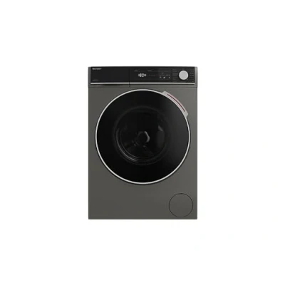 Abbildung von Sharp Waschmaschine Espresso Gray ES NFH014CAA DE, 10 kg, 1400 U/min, AquaStop, Steam, AllergySmart, 15 Programme