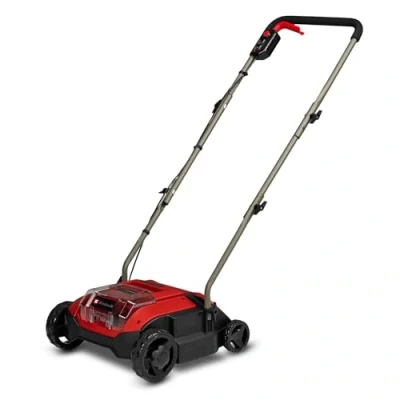 Abbildung von Einhell Akku Vertikutierer Lüfter GC SC 18/28 DS Li Solo Power X Change (18 V, 28 cm Arbeitsbreite, Brushless, Messerwalze mit 12 Messer, Double Slot Funktion, ohne Akku)