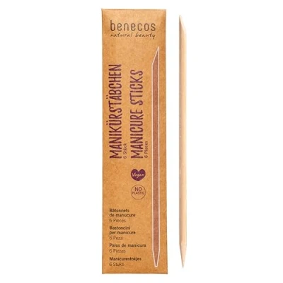 Abbildung von Benecos Nagelhautstäbchen Manicure Sticks 6er Set