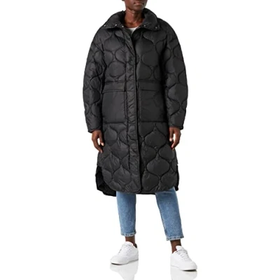 Abbildung von JJXX Shiny Quilted Wintermantel, Damen, Größe: Medium, Black