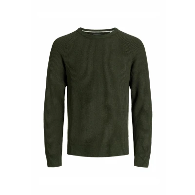 Abbildung von Jack &amp; Jones Rundhalspullover &quot;JJPANNEL KNIT CREW NECK AW25&quot;
