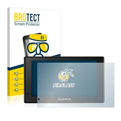 Abbildung von BROTECT Schutzglas für Garmin DriveSmart 50 LMT D Schutzfolie Panzer Folie Glas [Extrem Kratzfest 9H, Anti Fingerprint, Ultra Transparent]