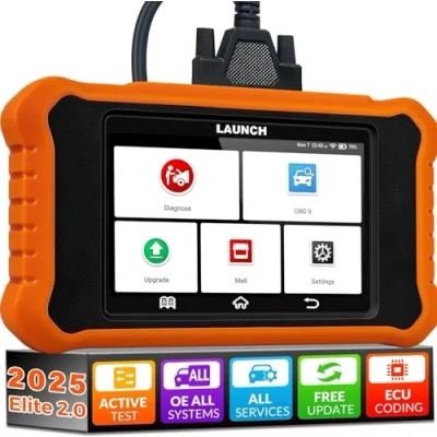 Abbildung von LAUNCH X431 Creader Elite 2.0 OBD2 Diagnosegerät für BMW/für Mini/für Rolls Royce Gleiche Funktion wie Tool,vollständige System,50+ Reset,aktiver Test,ECU Codierung