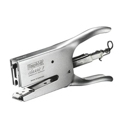 Abbildung von Rapid 5000251 Heftzange K1, Metall, 50 Blatt, Heftklammerntyp 26, platin
