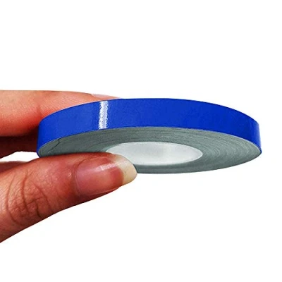 Abbildung von 4R Quattroerre.it 10484 Trim Stripes Klebestreifen für Autos, Blau, 7 mm x 10 mt
