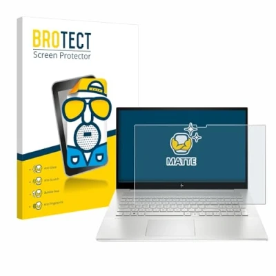 Abbildung von BROTECT Entspiegelungs Schutzfolie für HP Envy (17 cX) Matte Displayschutz Folie, Anti Reflex, Fingerprint