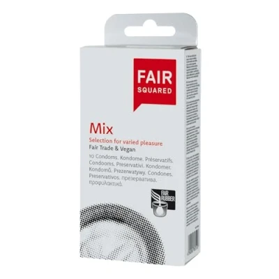 Abbildung von Fair Squared Mix, 10 vegane Kondome (10 Kondome) St
