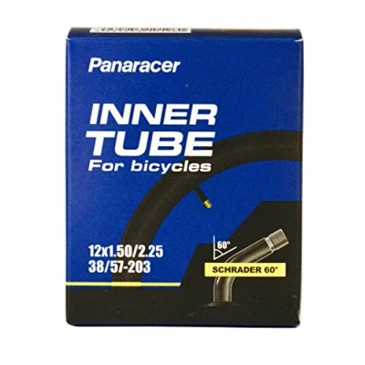 Abbildung von Panaracer Unisex Erwachsene YTA Fahrradschlauch, Einzelpackung, 12 1/2x2.25 60 Degree stem
